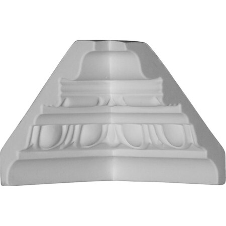 Ekena Millwork 3 3/8"P x 3 5/8"H Inside Corner Moulding (matches moulding MLD03X03X05ST) MIC03X03ST